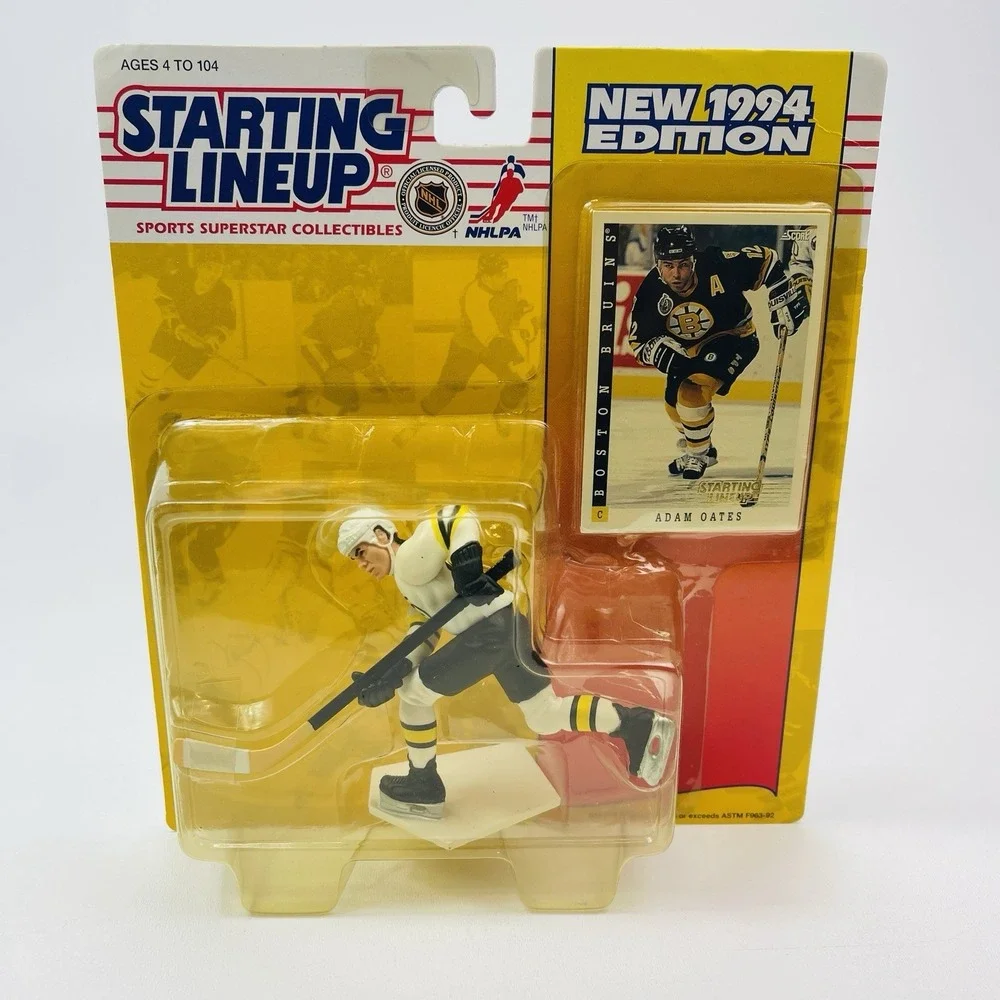 1994 Kenner Starting Lineup Adam Oates Boston Bruins Hockey Figure Card Sealed
